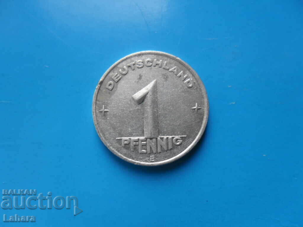 1 Pfennig 1952 GDR, Germany 1 Pfennig 1952 GDR, Germany
