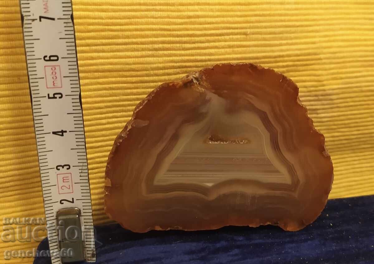 Φυσικό ορυκτό Αχάτης χαλκηδόνιος 205γρ με τιμή 30.00 BGN | € 15.34