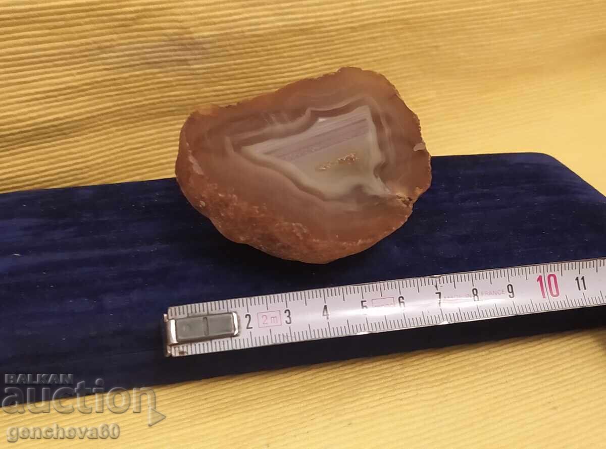 Φυσικό ορυκτό Αχάτης χαλκηδόνιος 205γρ