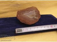 Ahat calcedonie mineral natural 205g