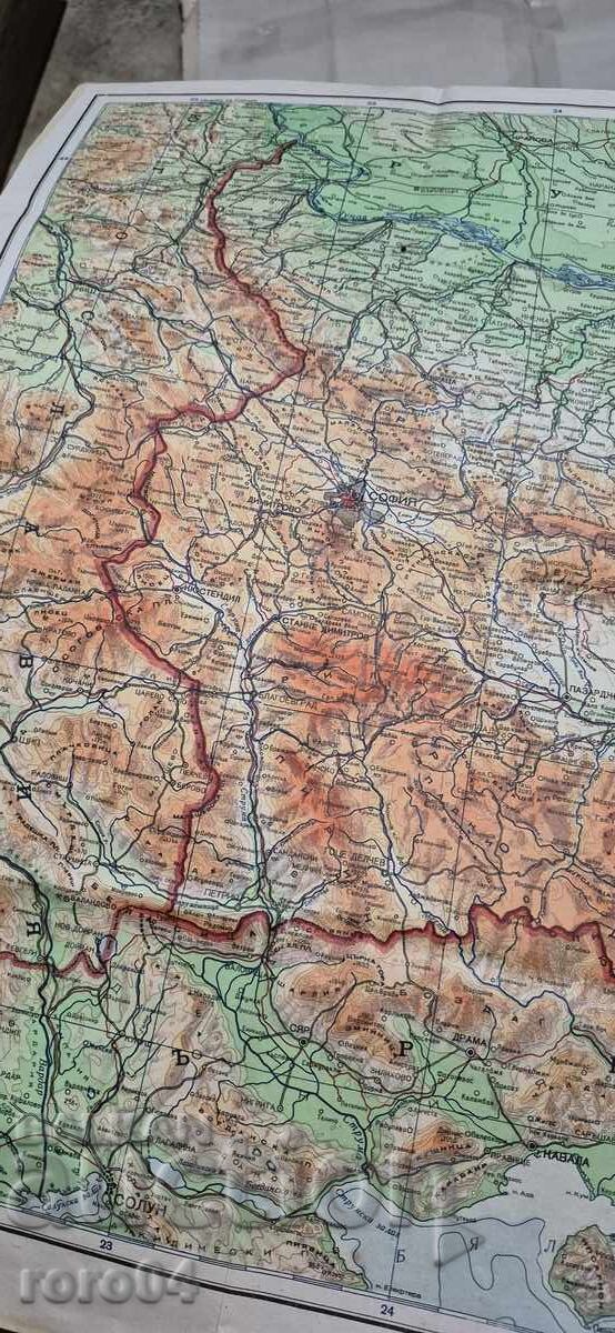 Auction  MAP - PEOPLE'S REPUBLIC OF BULGARIA