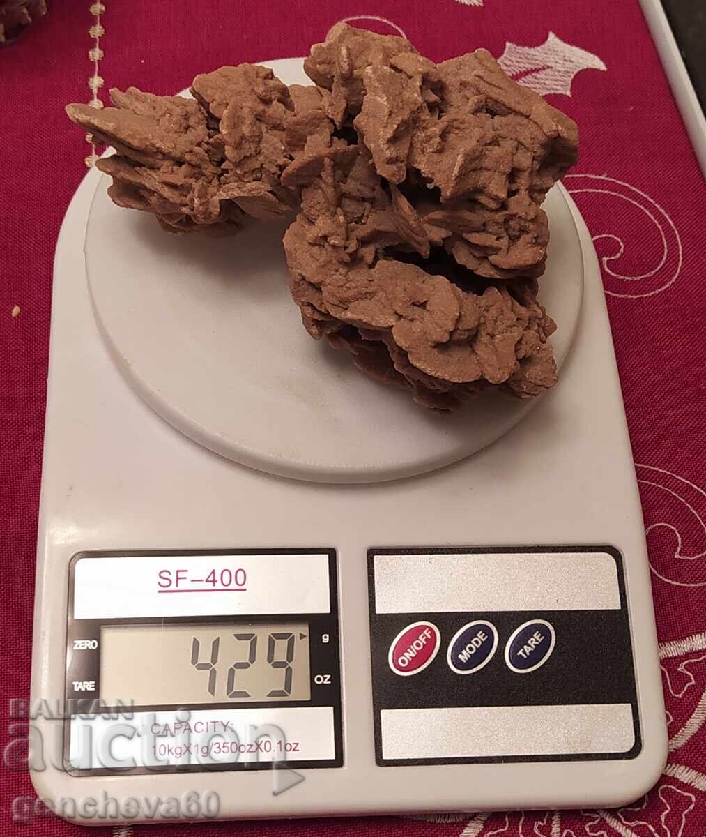 Natural stone druse "Sand Rose" - 6