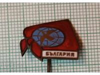 Σήμα - Πιonerική γραβάτα - περιστέρι της ειρήνης