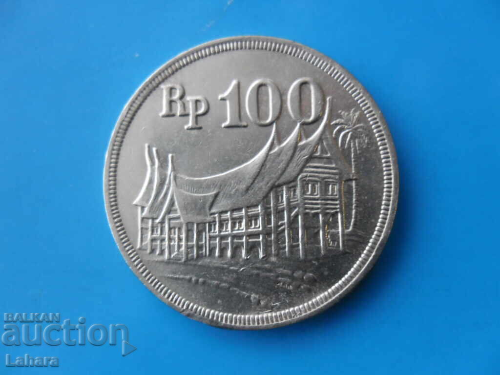 100 рупии 1973 г. Индонезия