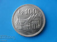 100 ρουπίες 1973 g. Ινδονησία