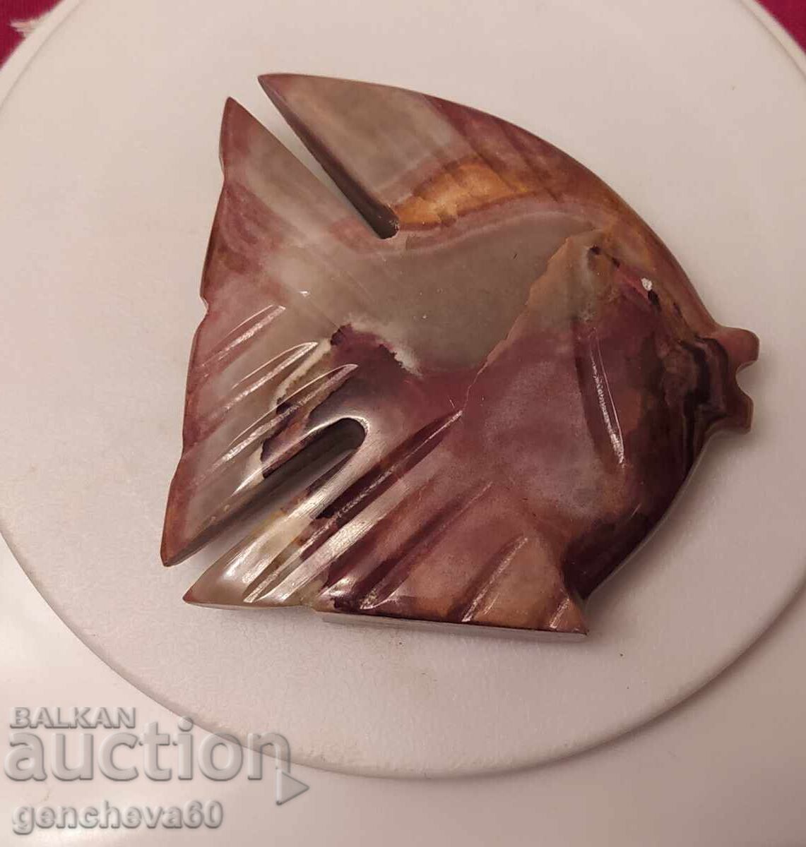 Decorative vintage fish figure from Obix - 6 Decorative vintage fish figure from Obix - 6