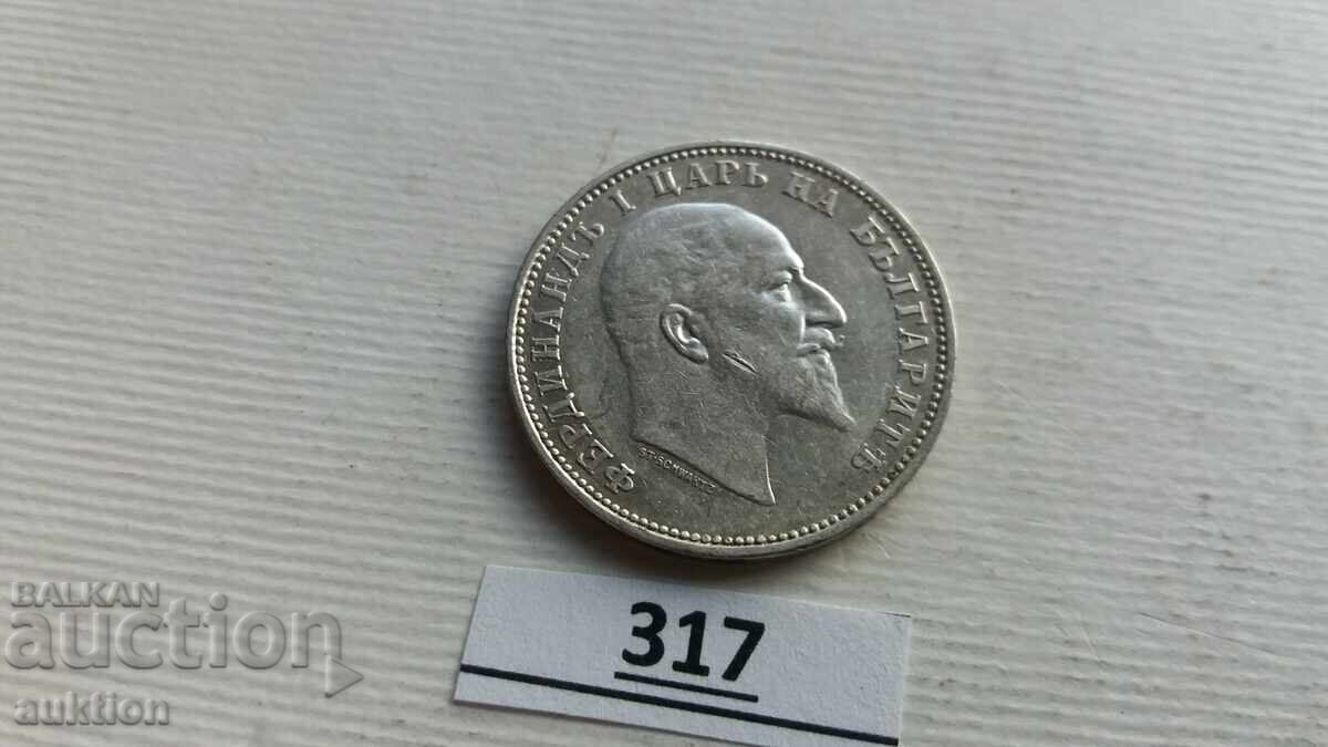 1 lev 1910 argint - 5