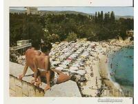 Bulgaria Postcard Varna Druzhba Resort Beach 23*