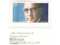 1997 Germany. 100 g. from the birth of politician Thomas Dehler