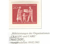 1963. RFG. Cralog și Care - organizații umanitare