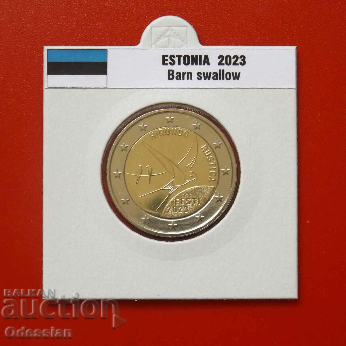 Εσθονία • 2 ευρώ • Χελιδόνι • 2023 /c Εσθονία • 2 ευρώ • Χελιδόνι • 2023 /c