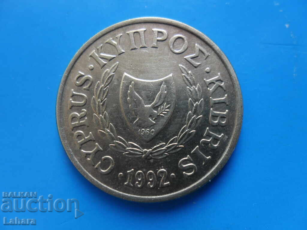 10 Cent 1992 Cyprus with price € 0.36 | 0.70 BGN
