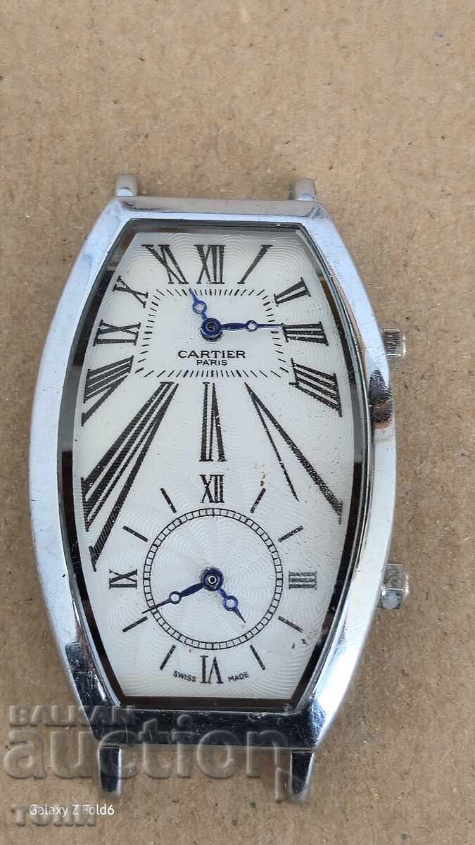 CARTIER QUARTZ RARE, I DON'T KNOW IF IT WORKS, REPLICA, BZC!! with price 7.50 BGN | € 3.83