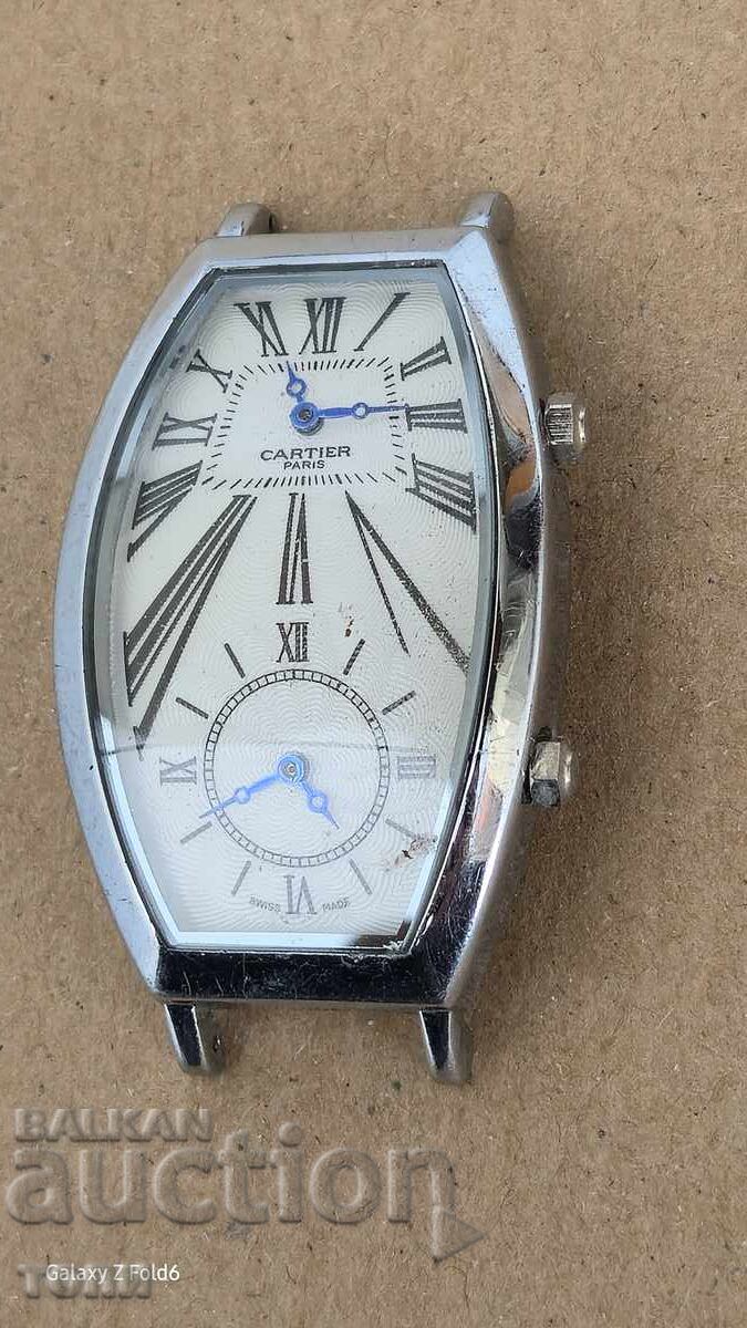 Auction  CARTIER QUARTZ RARE, I DON'T KNOW IF IT WORKS, REPLICA, BZC!!