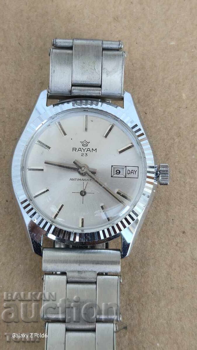 RAYAM SWISS MADE NEW RARE WORKS WITHOUT WARRANTY BZC !!!! with price 26.00 BGN | € 13.29