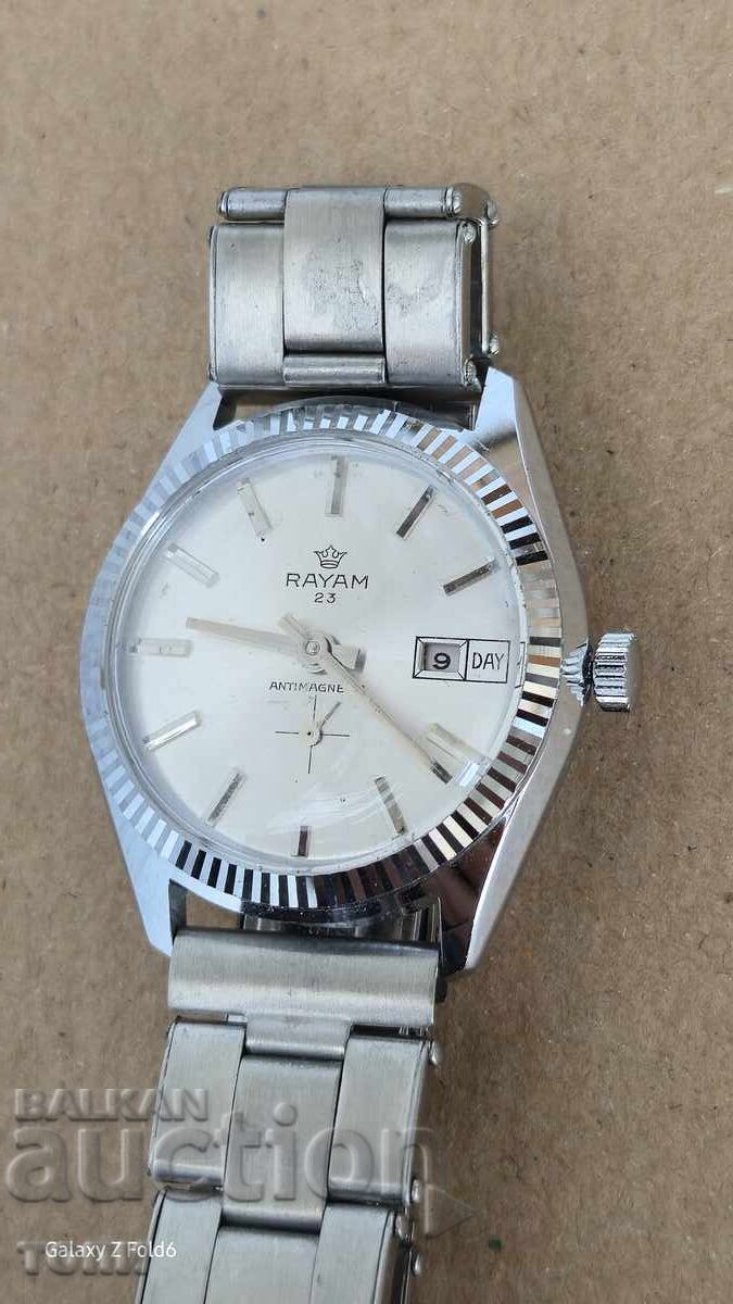 Auction  RAYAM SWISS MADE NEW RARE WORKS WITHOUT WARRANTY BZC !!!!
