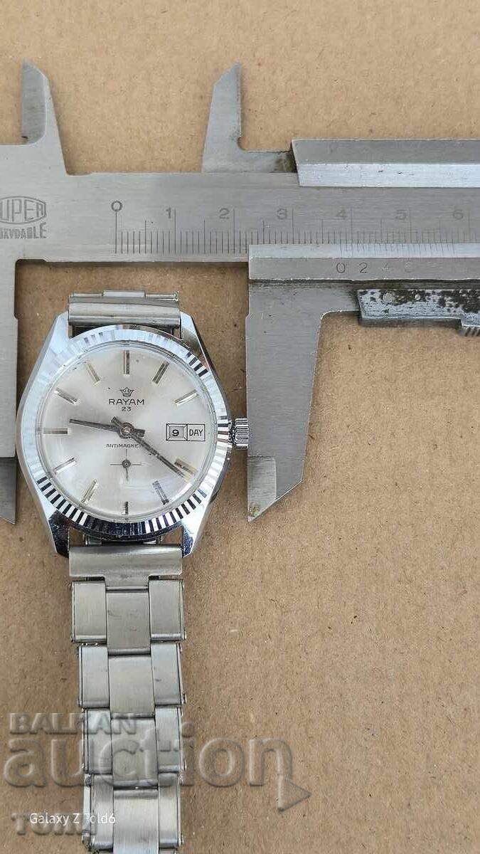 RAYAM SWISS MADE NEW RARE WORKS WITHOUT WARRANTY BZC !!!! - 6