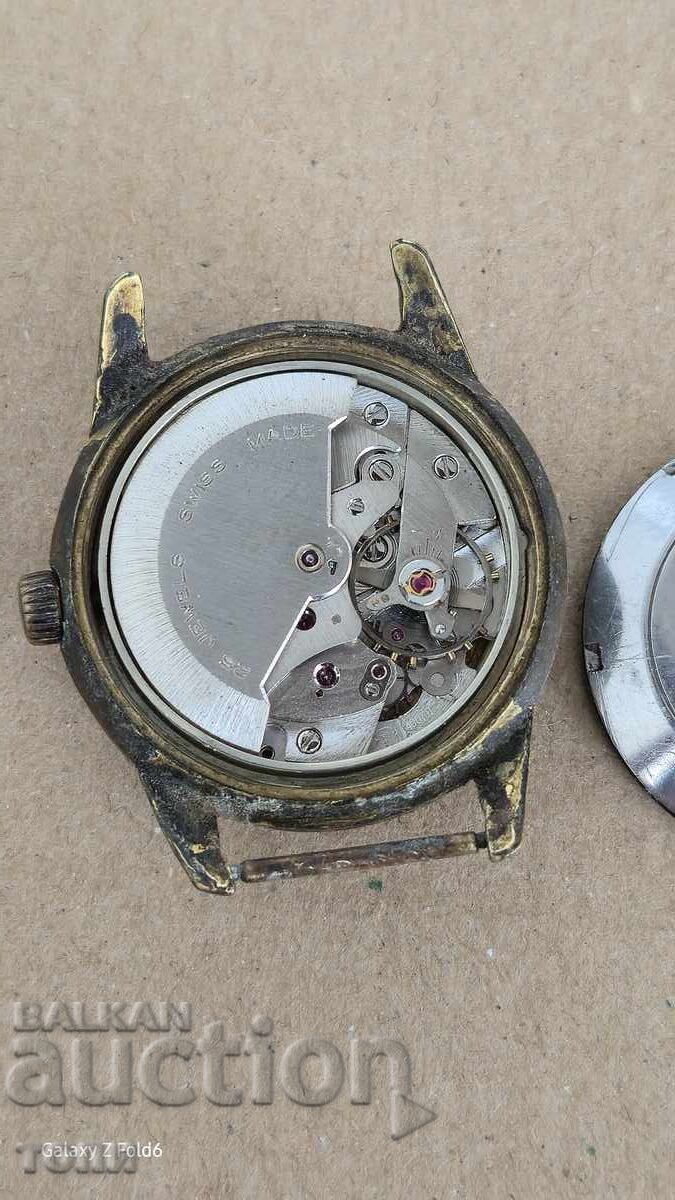 SWISS MADE AUTOMATIC RARE DOES NOT WORK BZC!!!!