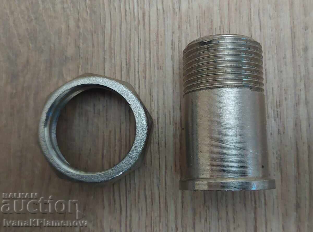 Housings new for water meters 3/4 bronze nickel-plated - 5