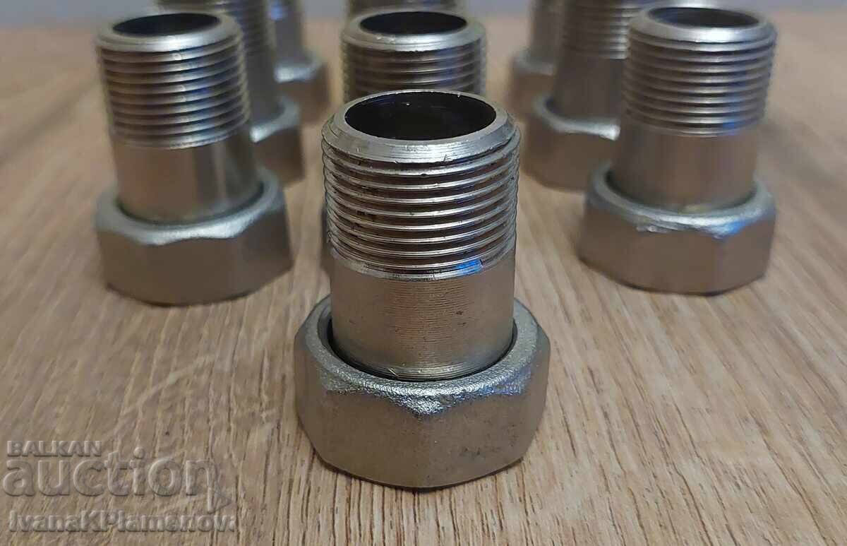 Holendere noi pentru apometre 3/4 bronz nichelat - 6