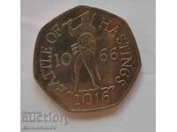 50 Pence 2016 950 Years Since the Battle of Hastings