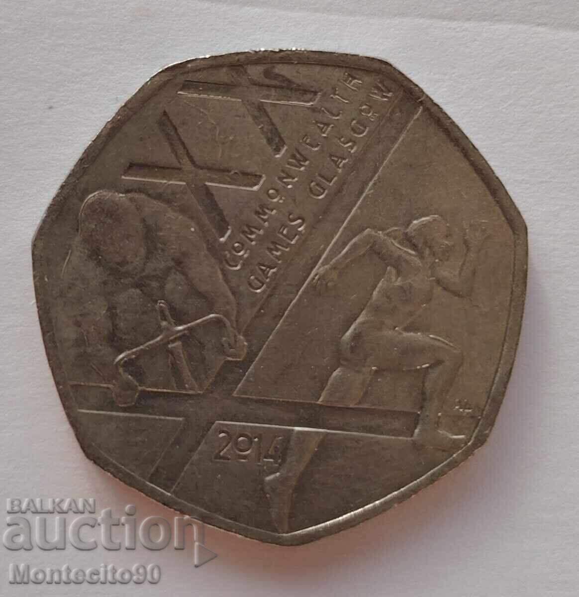 50 πένες 2014 XX Αγώνες της Κοινοπολιτείας 50 πένες 2014 XX Αγώνες της Κοινοπολιτείας