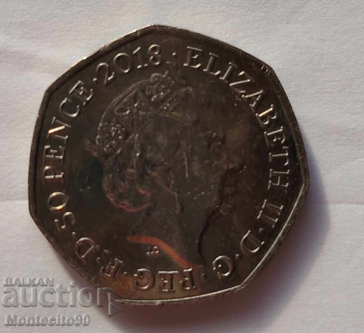 50 pence 2018 50 pence 2018