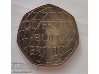 50 пенса 2020 Британското многообразие