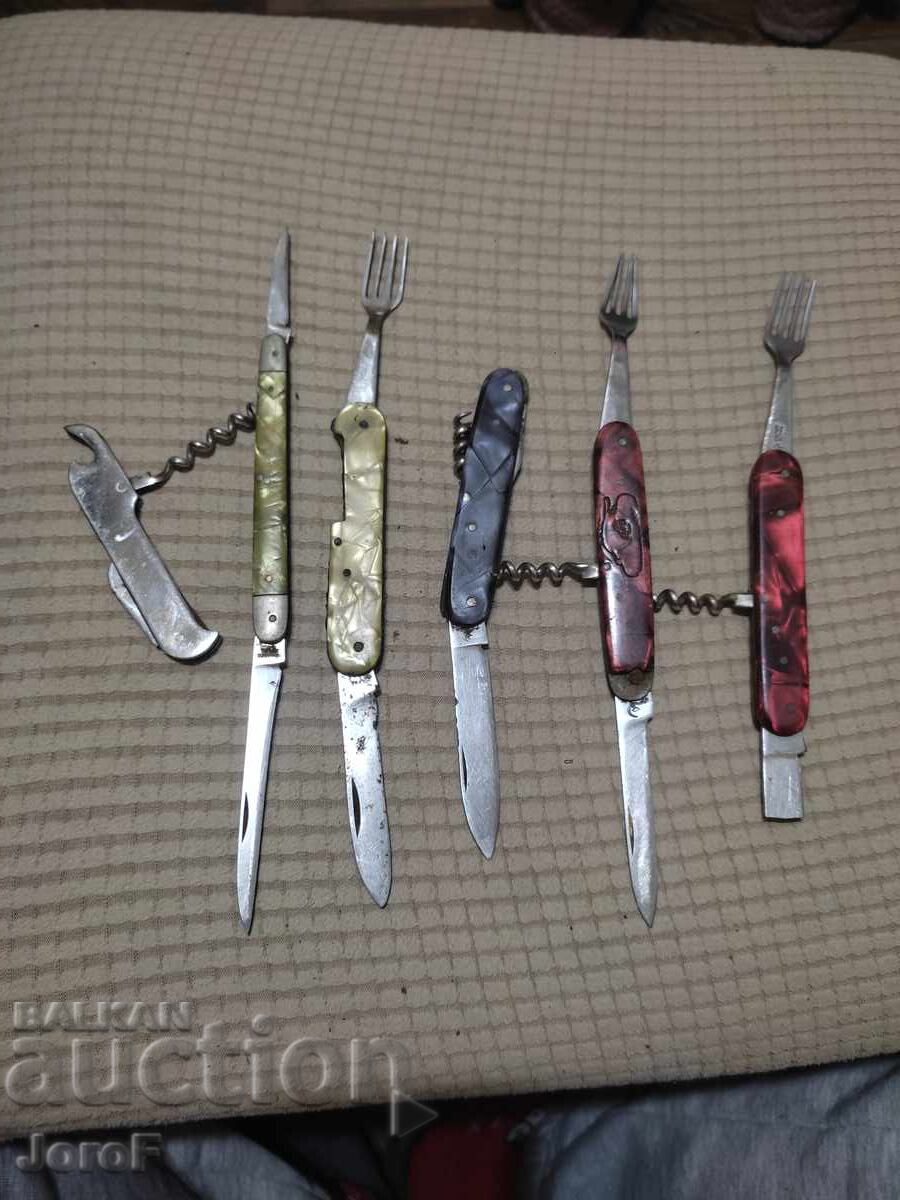 Licitație Cuțite vechi de buzunar