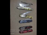 Cuțite vechi de buzunar