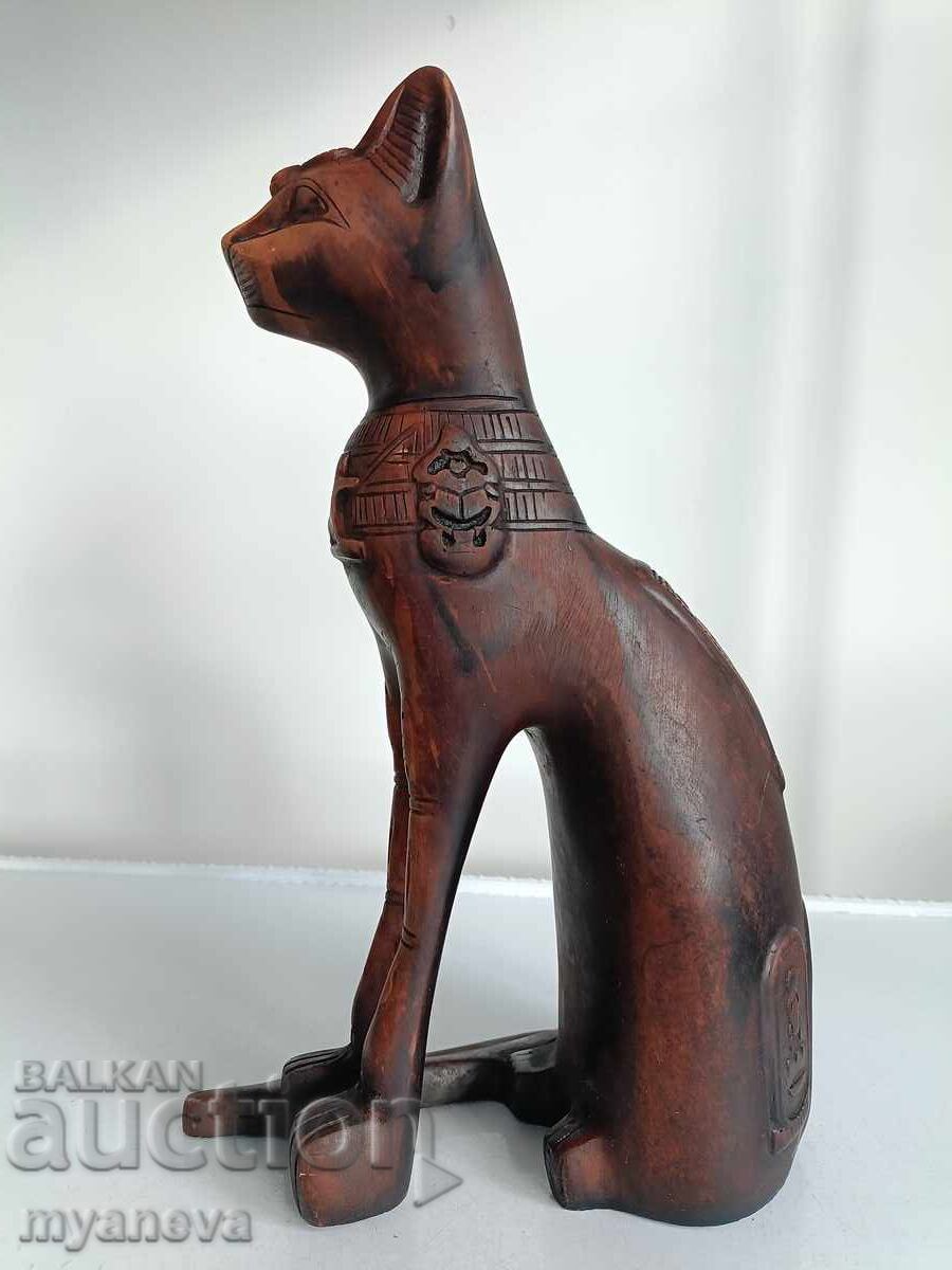 Μπαστέτ, αιγυπτιακή θεά της προστασίας, του σπιτιού και της γονιμότητας με τιμή 60.00 BGN | € 30.68