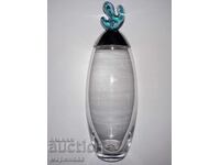 NEW BOTTLE. CRYSTAL GLASS. ITALY