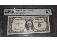 Πιστοποιημένο χαρτονόμισμα από Αμερική ΗΠΑ PMG 67 EPQ