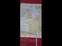 HARTĂ A EUROPEI DE VEST - 1940