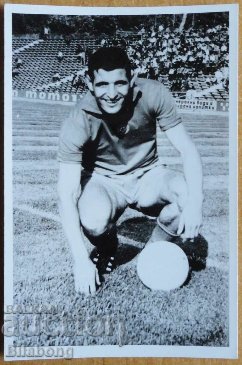 Футболна снимка - Димитър Пенев, ЦСКА Футболна снимка - Димитър Пенев, ЦСКА