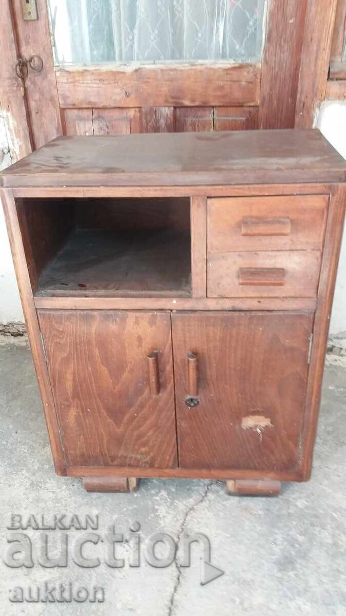 MASSIVE WOODEN CABINET WALNUT ROYAL ERA with price 69.99 BGN | € 35.79