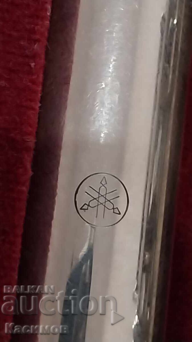 Almost New Branded Silver-Plated Flute "YAMAHA" Made in Japan with price 450.00 BGN | € 230.08