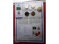 Zambia - SET 1992 of 5 coins