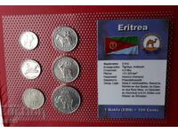 Eritrea - Set 1997 of 6 coins