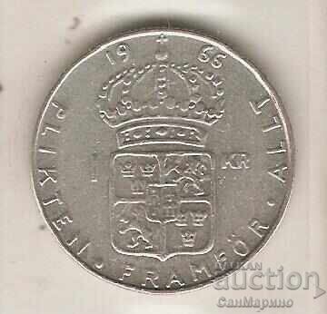 Σουηδία 1 κορώνα 1966 μ.Χ Σουηδία 1 κορώνα 1966 μ.Χ