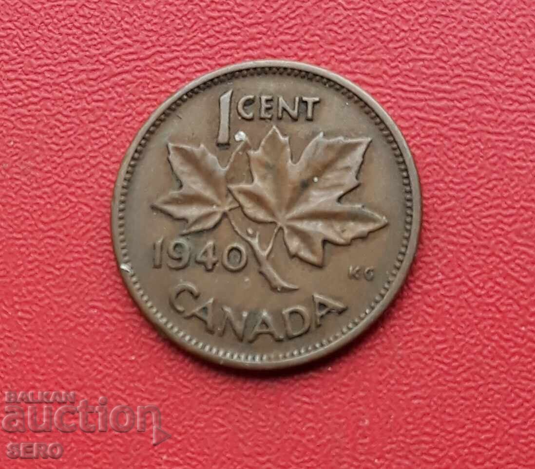 Canada-1 cent 1940