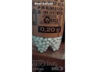 Bile Airsoft Fluorescente Tracere 6mm 0.20g 500 bucăți