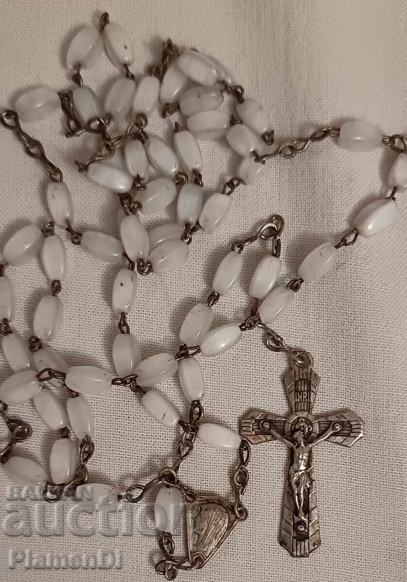 Auction  Rosary. Antique French prayer beads