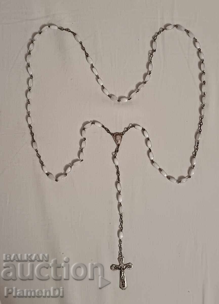 Rosary. Antique French prayer beads