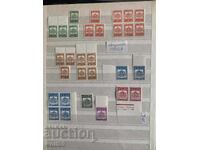 1942г-Общинска поща-Лот чисти марки