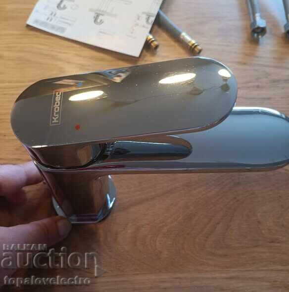 Смесител за баня с 1 ръкохватка, хром, месинг - 5