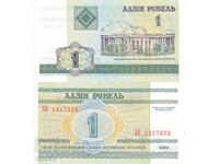 tino37- БЕЛАРУС - 1 РУБЛА - 2000г - UNC
