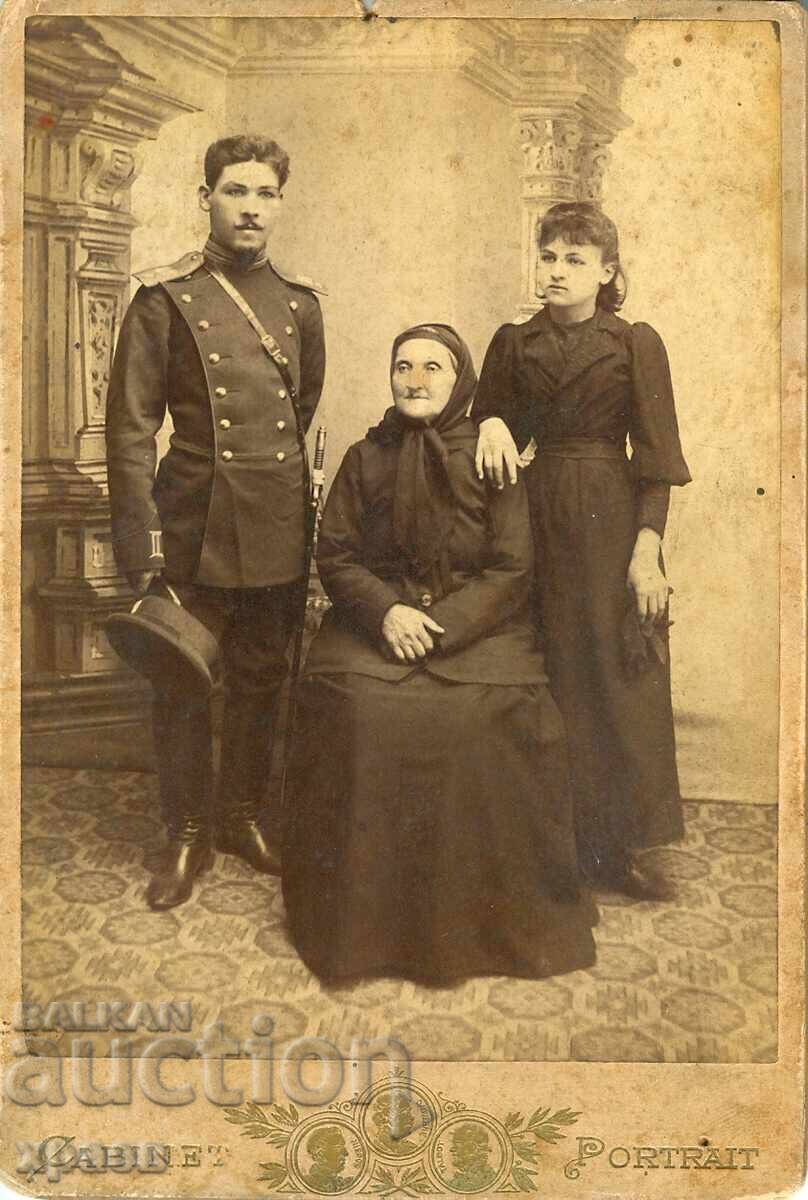 OLD PHOTOGRAPH - CARDBOARD - RUDOLF LOBANOVICH - VIDIN - 1015 OLD PHOTOGRAPH - CARDBOARD - RUDOLF LOBANOVICH - VIDIN - 1015