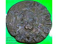 Quattrino Carol V Habsburg Sf. Ambrozie Italia