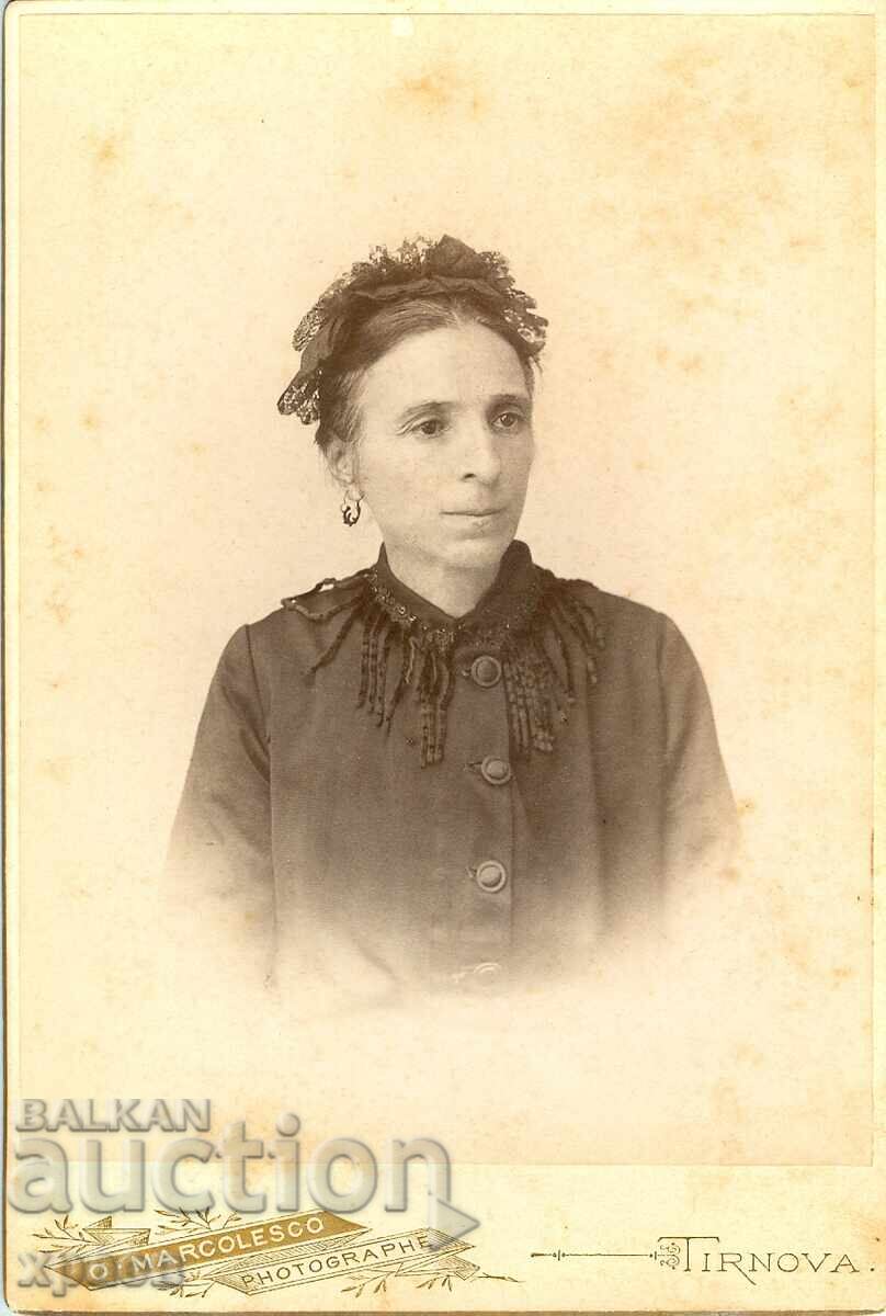 OLD PHOTOGRAPH - CARDBOARD - O. MARKOLESKO - TURNOVO - 1196